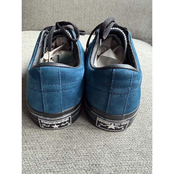 Thisisneverthat x Converse One Star Low 'New Vintage' Blue Sz M 10.5 W 12 - Picture 11 of 15